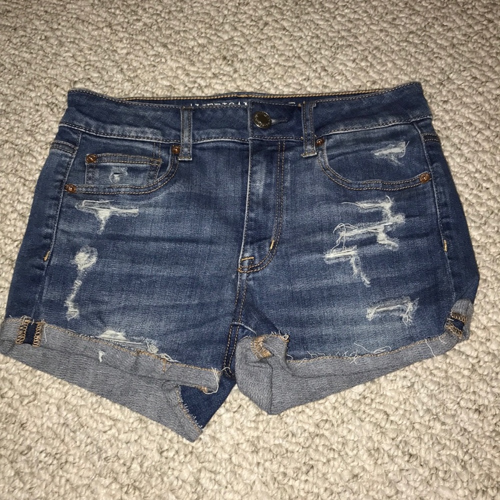 Blue Jean Shorts